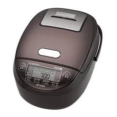 Nồi cơm điện tử cao tần áp suất Tiger JPK-W18W 1.0L - Công nghệ IH hiện đại, giữ ấm 24h, 20 chế độ nấu, nhập khẩu Nhật Bản