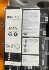 Xịt Tẩy Tế Bào Chết Body MD Care AHA & BHA E.X.F.O 100ml - Giúp Làm Sạch Da, Ngăn Ngừa Mụn, Cải Thiện Kết Cấu Da