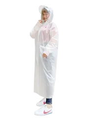 Áo Mưa Kháng Giọt Bắn Rofa - Bảo Vệ Toàn Diện Khi Đi Mưa, Thiết Kế Thời Trang, Chất Liệu PVC An Toàn, Dễ Dàng Mang Theo