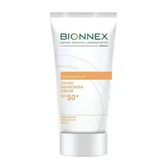 Kem Chống Nắng Tạo Nền Bionnox Tinted Sunscreen Cream SPF50+ 50ml - Bảo Vệ Da, Kiểm Soát Nhờn, Dưỡng Ẩm, Che Khuyết Điểm