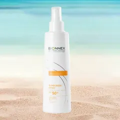 Xịt Chống Nắng Bionnex Preventiva SPF 50+ - 200ml, Giúp Chống UV, Kiểm Soát Dầu và Bảo Vệ Da Nhạy Cảm, Dưỡng Ẩm Chống Oxy Hóa