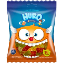 Kẹo Dẻo Bổ Sung Lợi Khuẩn Huro - Tăng Cường Tiêu Hóa và Hấp Thu Dinh Dưỡng (Túi 24g) Cho Trẻ Em và Người Lớn
