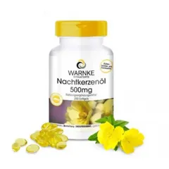 Tinh Dầu Hoa Anh Thảo Warnke Nachtkerzenol 500mg 250 Viên - Hỗ Trợ Cân Bằng Nội Tiết, Giúp Làm Đẹp Da và Giảm Mụn Nội Tiết