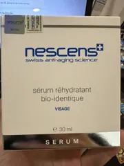 Serum Dưỡng Ẩm Nescens Bio-Identical Rehydrating 30ml - Giúp Giữ Ẩm Tự Nhiên và Tái Tạo Da Mặt, Xuất Xứ Thụy Sỹ