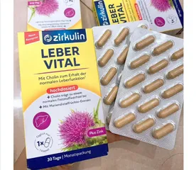 Viên uống bổ gan Zirkulin Leber Vital 30 viên của Đức
