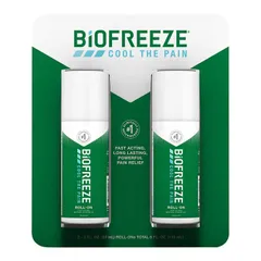 Set Dầu Lạnh Xoa Bóp Giảm Đau Biofreeze Roll On 89ml x2 Chai - Giảm Đau Khớp, Đau Cơ Hiệu Quả, Không Chứa Paraben, Nhập Mỹ
