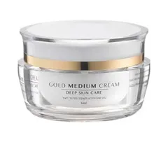 Kem Dưỡng Ẩm Ngăn Lão Hóa Da Dầu KB Pure Gold-Medium Cream 50ml - Chứa Hyaluronic Acid và Bơ Hạt Mỡ, Giúp Làm Mềm Mịn Da