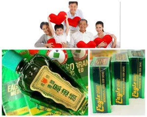 Dầu Gió Xanh 2 Đầu Eagle Brand Oil 36ml - Giảm Đau Hiệu Quả, Nhập Khẩu Từ Mỹ, Tinh Dầu Thảo Mộc, Dùng Cho Đau Nhức, Cảm Cúm
