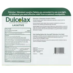 Viên Uống Hỗ Trợ Tiêu Hóa Dulcolax Laxative 200 Viên - Giải Pháp Nhuận Tràng Từ Mỹ, Cải Thiện Hệ Tiêu Hóa, Giảm Táo Bón