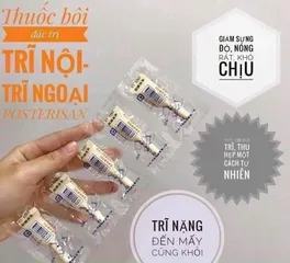 Kem Bôi Co Búi Trĩ Posterisan Forte Maruho - Hỗ Trợ Giảm Đau Ngứa Sưng Viêm Hậu Môn (5 Ống)