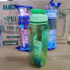 Bình nước nhựa Duy Tân Matsu 700ml - Bình cầm tay chạy bộ nhiều màu sắc, chất lượng cao, sản phẩm chính hãng Việt Nam