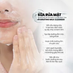 Sữa Rửa Mặt MD CARE Hydrating Milk Cleanser 200ML - Dịu Nhẹ, Cấp Ẩm Cho Da Nhạy Cảm, Làm Sạch Tối Ưu, Dưỡng Da Mịn Màng