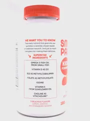 Kẹo Dẻo Vitamin & Omega 3 Smarty Pants Kids 180 Viên - Bổ Sung Dinh Dưỡng Cho Trẻ Em - Nguyên Chất Từ Mỹ, Hương Vị Trái Cây Thơm Ngon
