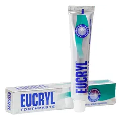 Kem Đánh Răng Eucryl Freshmint Thornton & Floss 62g - Tẩy Trắng, Ngăn Mảng Bám, Hơi Thở Thơm Mát Tự Nhiên