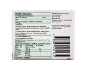 Tẩy Giun Combantrin Vị Socola - Hộp 24 Viên, Dành Cho Trẻ Từ 1 Tuổi, Hỗ Trợ Kháng Khuẩn Đường Ruột, Dễ Uống Như Kẹo