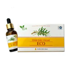 Tinh Dầu Tràm Thiên Nhiên ECO Vgas 30ml - Hỗ Trợ Giảm Ho, Cảm Cúm, Kháng Khuẩn, An Toàn Cho Mẹ Bầu Và Trẻ Nhỏ