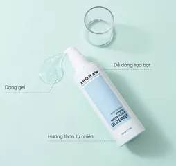 Sữa Rửa Mặt Ahohaw Hybrid Water Fluide Cleanser 140ml - Gel Làm Sạch Sâu, Dưỡng Ẩm và Làm Trắng Da Cho Mọi Loại Da