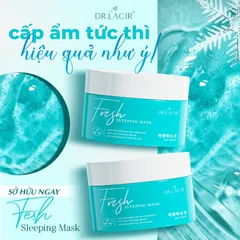 Mặt Nạ Ngủ Dưỡng Ẩm Trắng Da Dr. Lacir - Fresh Sleeping Mask Cung Cấp Dưỡng Chất, Làm Mờ Vết Thâm Nám, Giúp Da Tươi Sáng