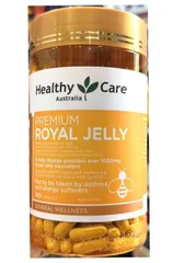 Viên uống sữa Ong chúa Healthy Care Royal Jelly 1000mg 365 viên - Hỗ trợ sức khỏe, làm đẹp da, cải thiện nội tiết tố, xuất xứ Úc