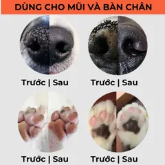 Sáp Dưỡng Ẩm Mũi và Lòng Bàn Chân Cho Chó Mèo TINYPAWS - Giúp Làm Mềm Da, Bảo Vệ và Chống Nứt Nẻ Từ Tự Nhiên