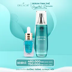 Serum Tinh Thể Vàng Dr. Lacir - Dưỡng ẩm, làm sáng da, kích thích phục hồi - Crystal Serum Chăm sóc sắc đẹp cao cấp