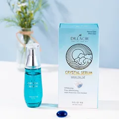 Serum Tinh Thể Vàng Dr. Lacir - Dưỡng ẩm, làm sáng da, kích thích phục hồi - Crystal Serum Chăm sóc sắc đẹp cao cấp