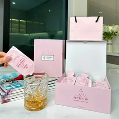 Nước Uống Tế Bào Gốc Hebora Platinum - Giải Pháp Trẻ Hóa Da Chuyên Sâu, Tăng Cường Sức Khỏe và Cải Thiện Nội Tiết Tố, 28 Túi 16gr