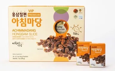 Sâm Hàn Quốc Tẩm Mật Ong Achimmadang 200g - Tăng Cường Sinh Lực, Hỗ Trợ Sức Khỏe Từ Thiên Nhiên