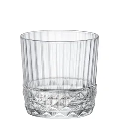 Bộ 6 Ly Thủy Tinh Bormioli America '20s Rocks 300ml - Chất lượng cao, phong cách cổ điển, lý tưởng cho cocktail và đồ uống giải khát