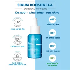 Tinh Chất Uriage Eau Thermale Serum Booster HA 30mL - Cung Cấp Độ Ẩm, Giảm Nếp Nhăn, Dưỡng Da Căng Mịn, Ngậm Nước 1.5% Hyaluronic Acid