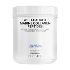  Codeage Bột Collagen Wild Caught Marine collagen Peptides -Từ Cá Tuyết Đại Dương- Giúp Trẻ Hóa Da, Giảm Nếp Nhăn và Tăng Độ Đàn Hồi Cho Da, Hỗ Trợ Móng Khỏe