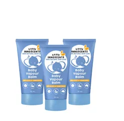 Dầu Bôi Ấm Ngực Organic Little Innoscents 75ml - Hỗ Trợ Giảm Ho Cho Trẻ Từ 0 Tháng Tuổi - Giữ Ấm Hiệu Quả