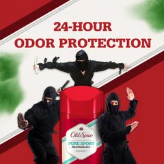 Lăn Khử Mùi Nam Old Spice Pure Sport 85g - Khử Mùi Hiệu Quả 24h, Hương Thơm Nam Tính, Hàng Nhập Mỹ