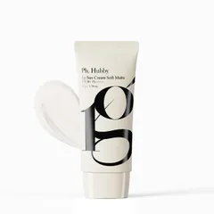 Kem Chống Nắng Ph Hubby Soft Matte 50g - Thuần Chay, Kiềm Dầu, SPF 50+ PA++++ Cho Da Mịn Màng, Không Vệt Trắng
