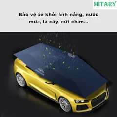 Ô Che Nắng Mưa Ô Tô MITARY - Bạt Che Chống Nắng Mưa Tự Động và Thủ Công, Lắp Đặt Dễ Dàng, Bảo Vệ Xe Hơi Toàn Diện