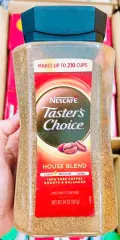 Cà phê hòa tan Nescafé Taster's Choice 397g – Cà phê hảo hạng từ Mỹ, pha được 210 ly, hương vị đậm đà, nguyên chất 100%
