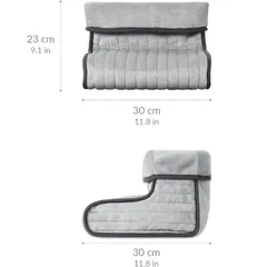 Ủng Sưởi Ấm Chân Medisana FWS60258 - Máy Sưởi Chân Điều Chỉnh Nhiệt Độ, Chất Liệu Mềm Mịn, Xuất Xứ Đức
