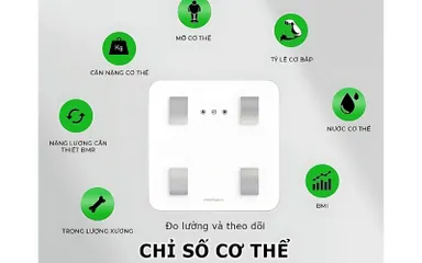 Cân Điện Tử 7 trong 1 Medisana BS 310 Connect - Cân Phân Tích Cơ Thể Bluetooth, Đo Trọng Lượng và Chỉ Số Sức Khỏe Tích Hợp