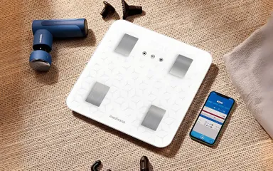 Cân Điện Tử 7 trong 1 Medisana BS 310 Connect - Cân Phân Tích Cơ Thể Bluetooth, Đo Trọng Lượng và Chỉ Số Sức Khỏe Tích Hợp