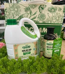 Nước Rửa Chén BioChamb Đậm Đặc Hương Tinh Dầu Thiên Nhiên - Công Nghệ Tạo Bọt & Làm Sạch Bằng Muối, An Toàn Cho Gia Đình