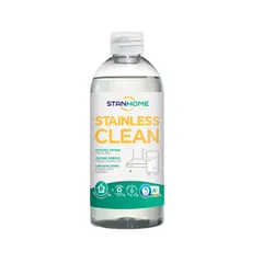 Xịt làm sạch bề mặt inox, thép không gỉ Stanhome Stainless Clean 500ml - Sạch bóng, loại bỏ dầu mỡ và vết bẩn hiệu quả