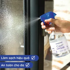Dung Dịch Làm Sạch Bề Mặt Kính Hữu Cơ Stanhome Easy Glass Care 500ml - Sáng Bóng Không Tì Vết, An Toàn Cho Da Nhạy Cảm