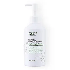 Dầu Tẩy Trang GSC+ Natural Makeup Remove 250ml - Chiết Xuất Dầu Macadamia, Jojoba, Olive cho Làn Da Sạch Sâu, Mềm Mại