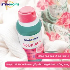 Nước Giặt Đậm Đặc AQUILAUN 1000ml cho Len và Lụa Trắng Sáng, Hương Gỗ Tươi Mát - Sạch Bẩn Hiệu Quả, Bảo Vệ Vải Tối Ưu