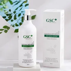 Kem Massage Đa Tầng GSC Natural Repairing 500ml - Dưỡng Trắng Da, Chống Lão Hóa, Dưỡng Ẩm Sâu, Phù Hợp Với Tất Cả Loại Da