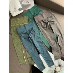 Quần Legging Dài Nữ Tập Gym Yoga Chạy Bộ - Chấm Mông Thể Thao Mát Mẻ, Size M-L
