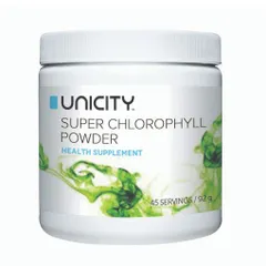 Bột Diệp Lục Unicity Super Chlorophyll Powder (92g) - Thanh Lọc Cơ Thể, Tăng Cường Miễn Dịch, Chiết Xuất Từ Cỏ Linh Lăng