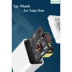 Củ Sạc Nguồn 5V USB MITARY MTR-023 Chứng Nhận UL - Sạc Camera, Đèn Led, Điện Thoại, An Toàn với 5 Chế Độ Bảo Vệ