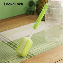 Dụng Cụ Cọ Rửa Bình Kéo Dài LocknLock ETM113 - Cọ Rửa Đầu Bọt Biển Dễ Dàng Vệ Sinh Chai Thủy Tinh và Nhựa