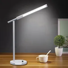 Đèn Bàn Học Chống Cận MITARY Cao Cấp 8W Điều Chỉnh Ánh Sáng - Đèn Ngủ Công Nghệ Sạc Pin Không Dây, Thiết Kế Thông Minh